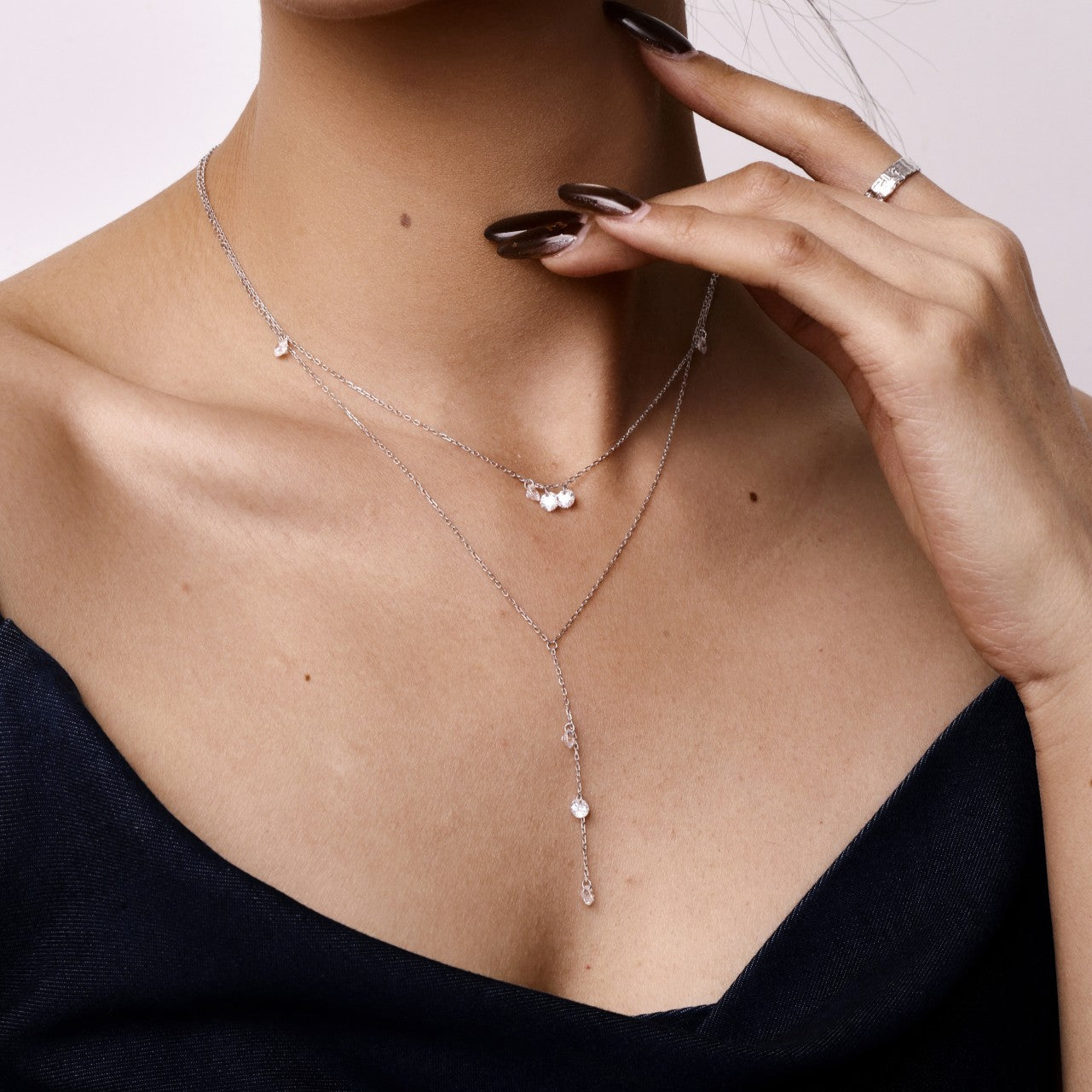 Sadie Zircon Necklace