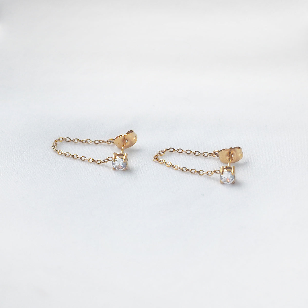 Celesse Drop Chain Earrings