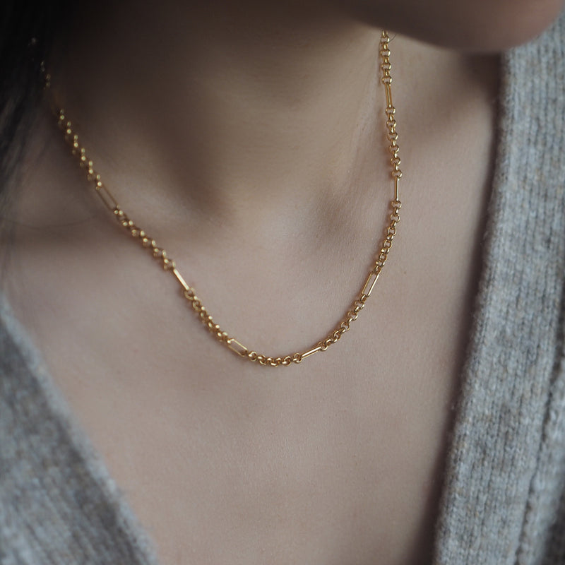 Taitt Buckle Chain Necklace