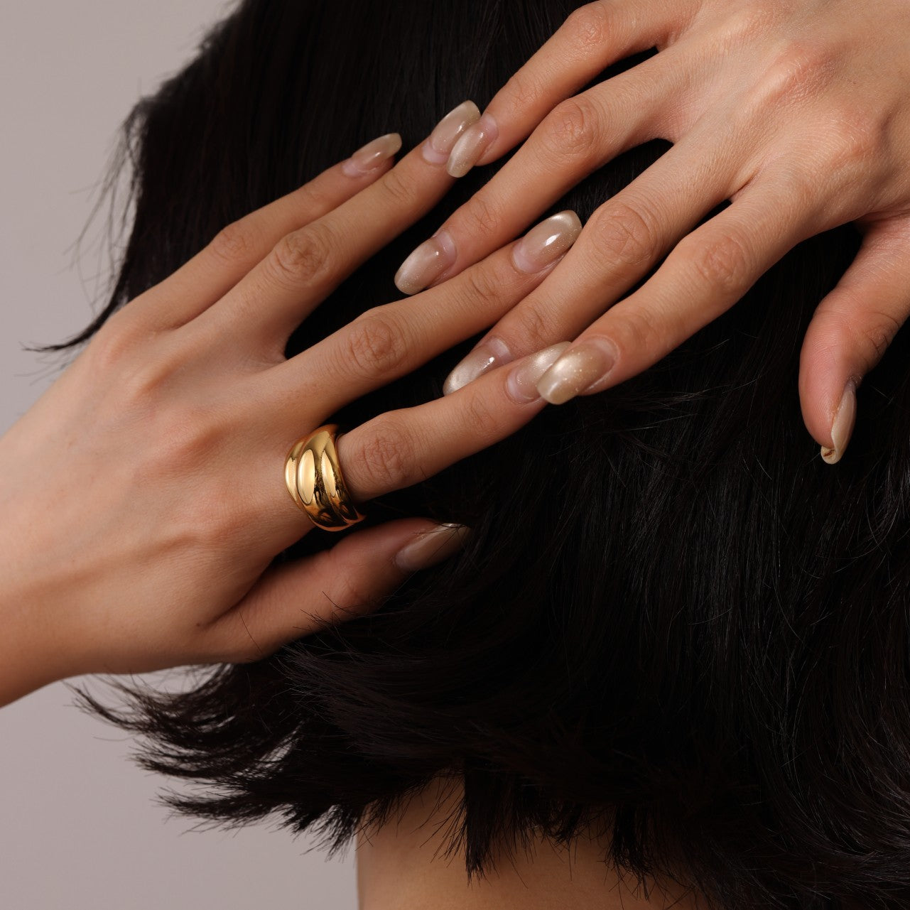 Stevie Layered Chubby Ring