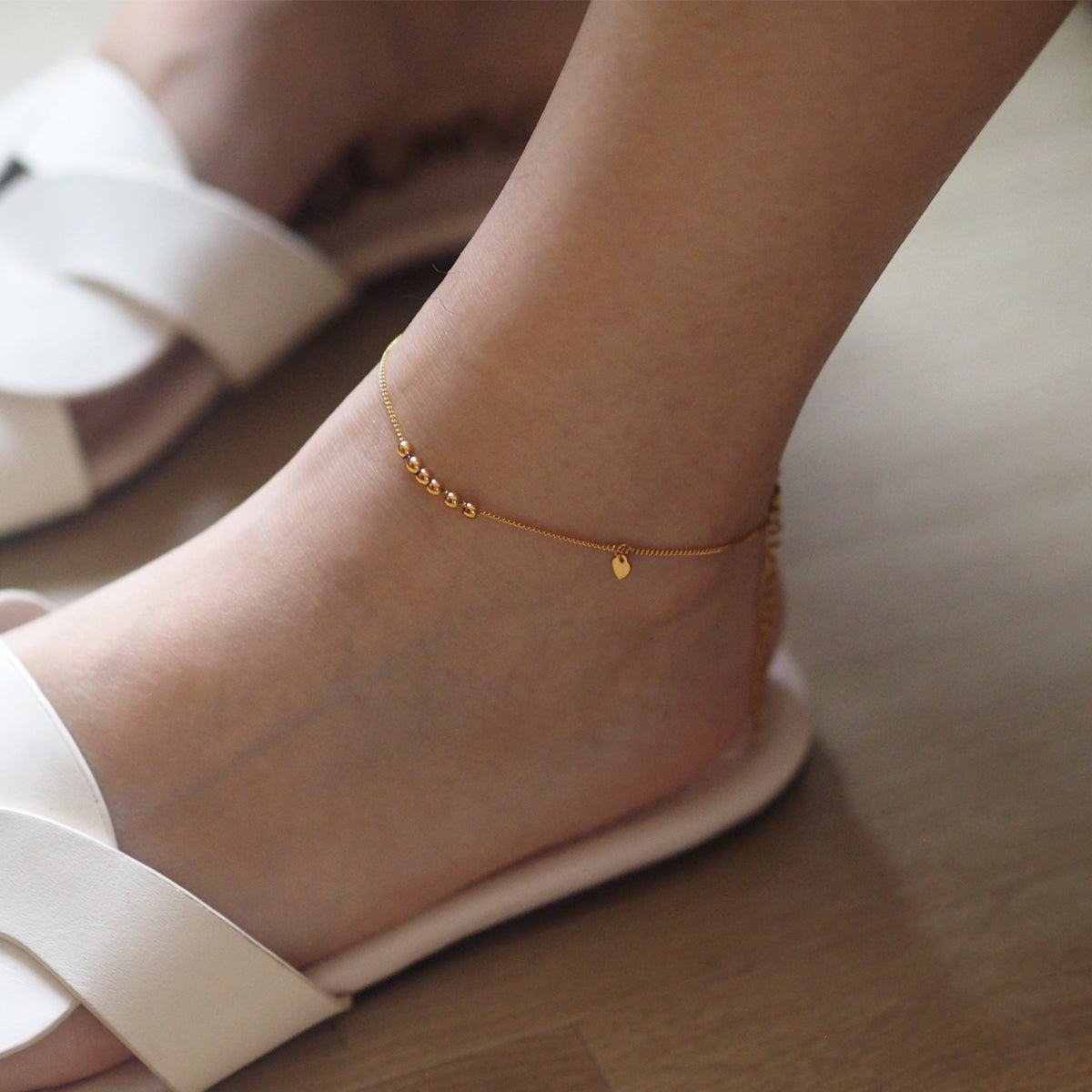Gwen Beads Ankle Bracelet