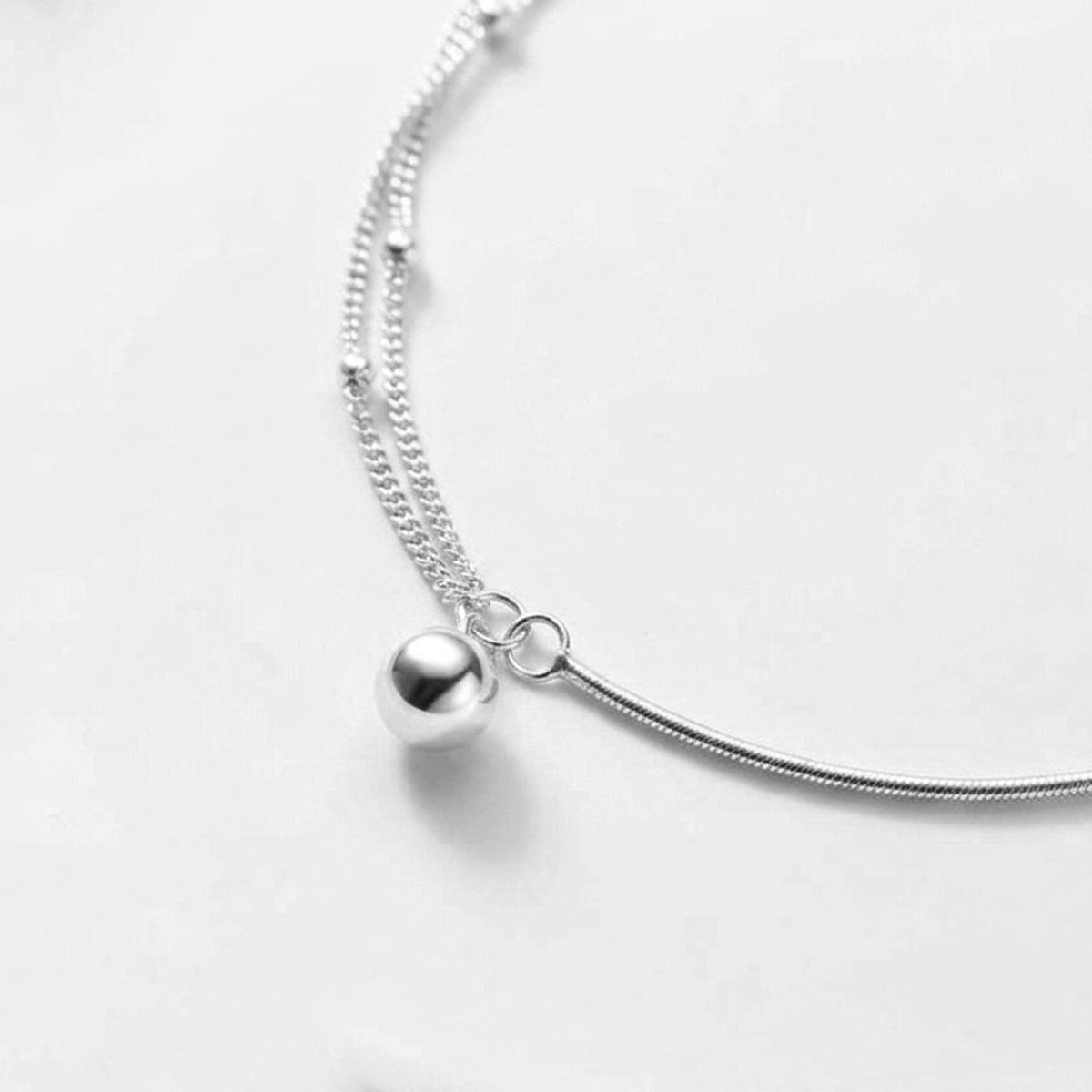 Isla Drop Ball Ankle Bracelet