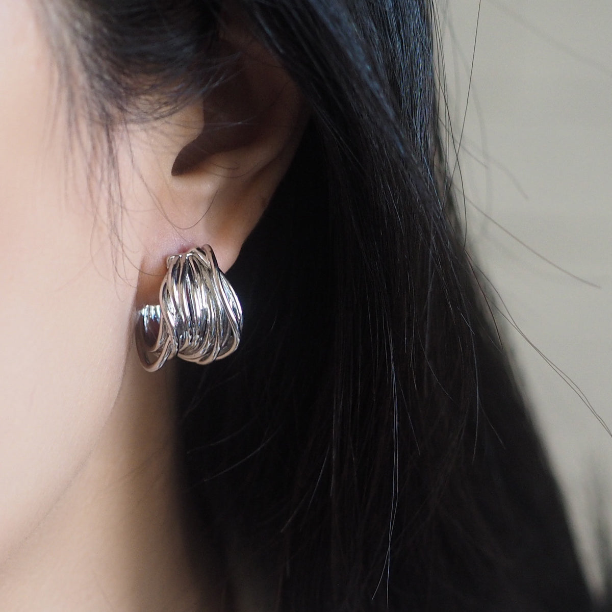 Bailee Abstract Line Earrings