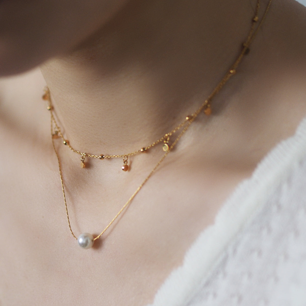 Eliza Disc Choker Necklace