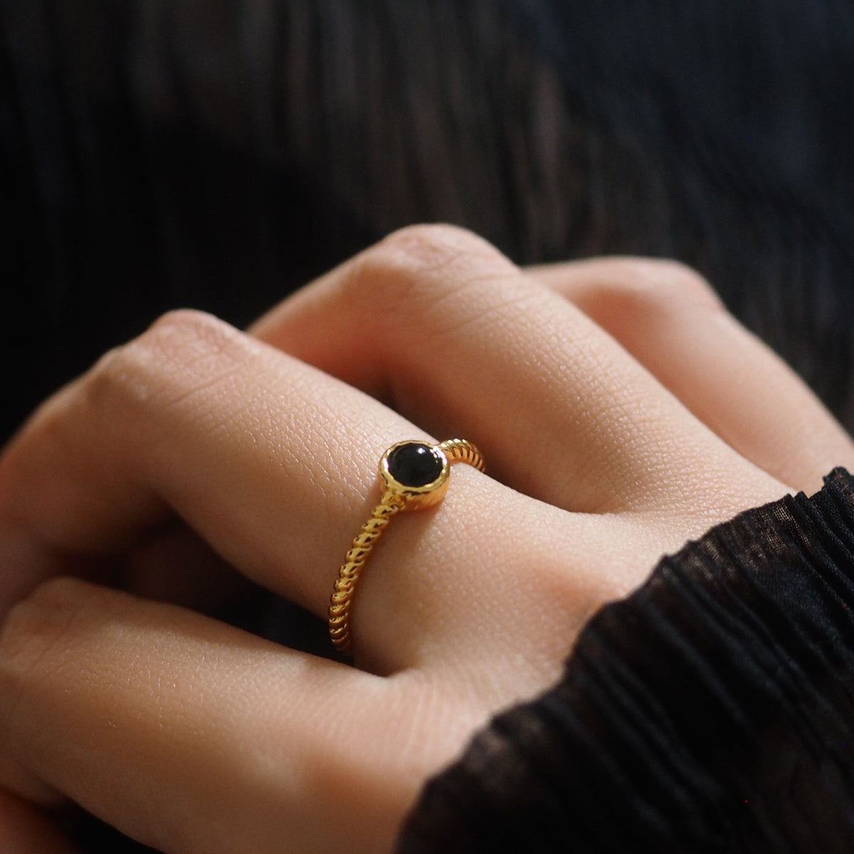 Kahlani Twist Woven Ring