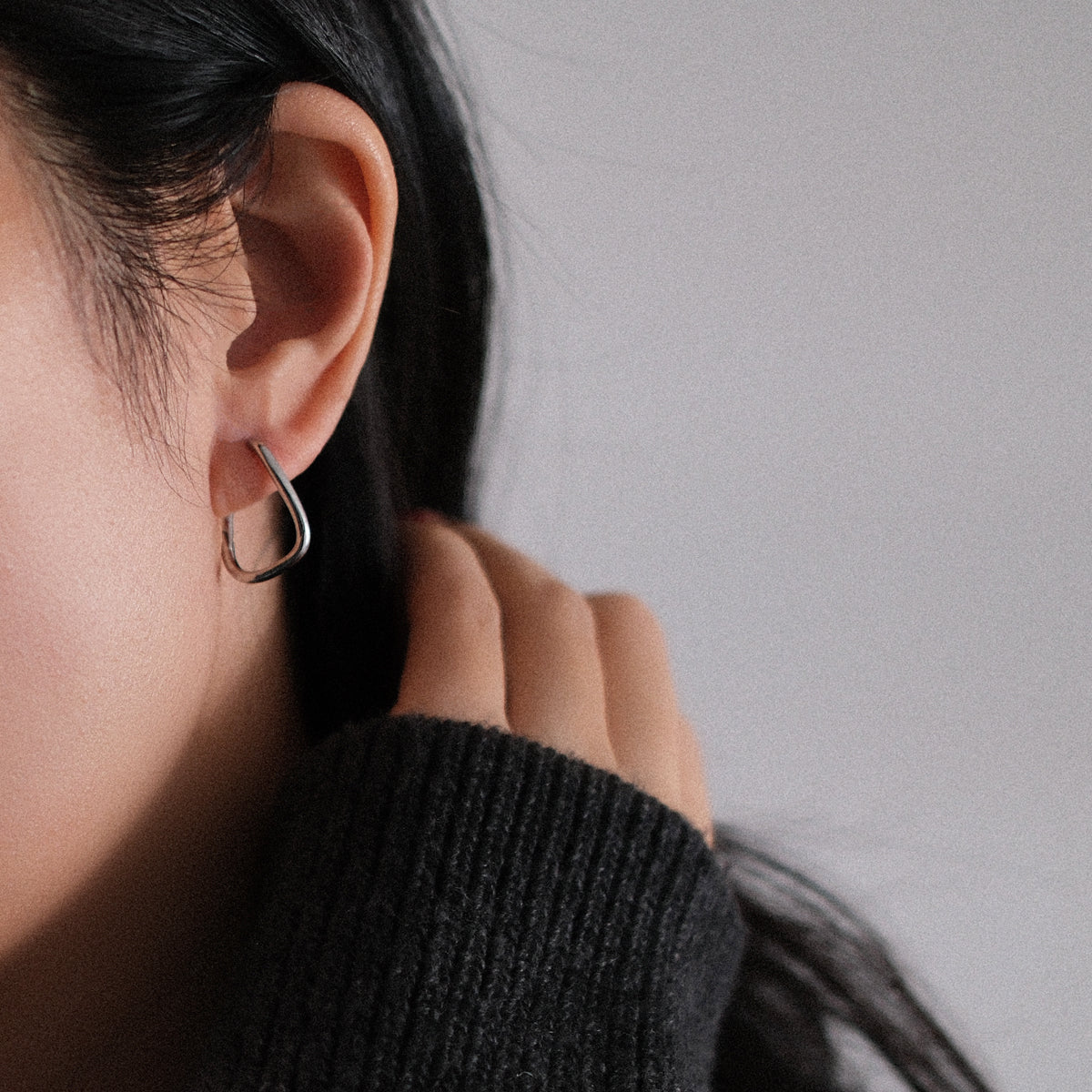 Abigail Irregular Hoop Earrings