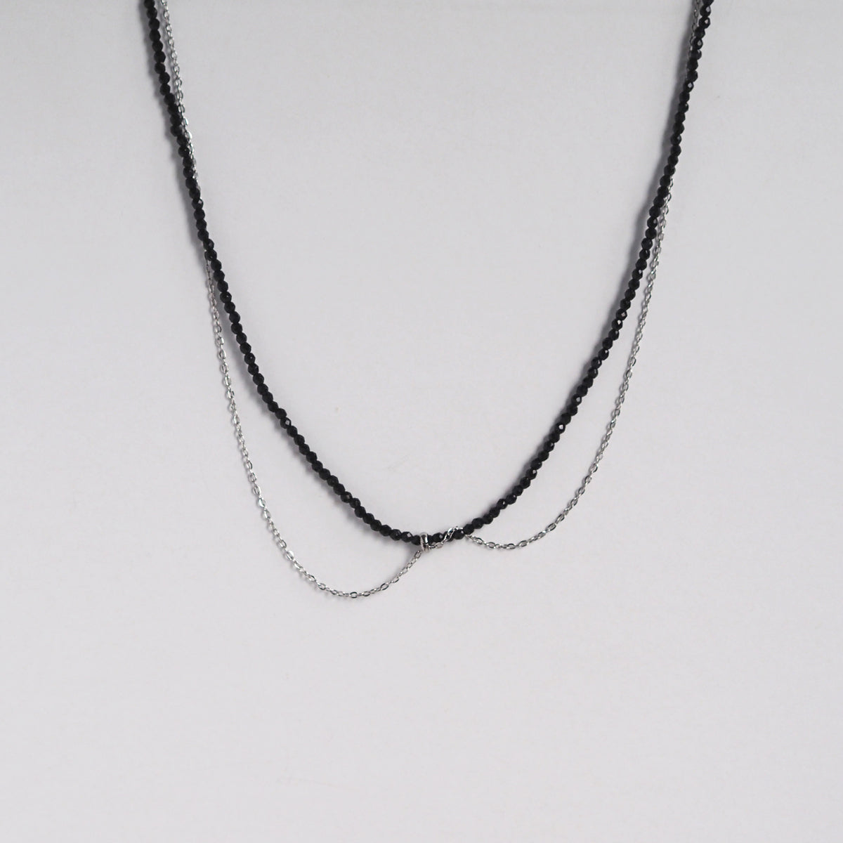 Alora Black Spinel Necklace