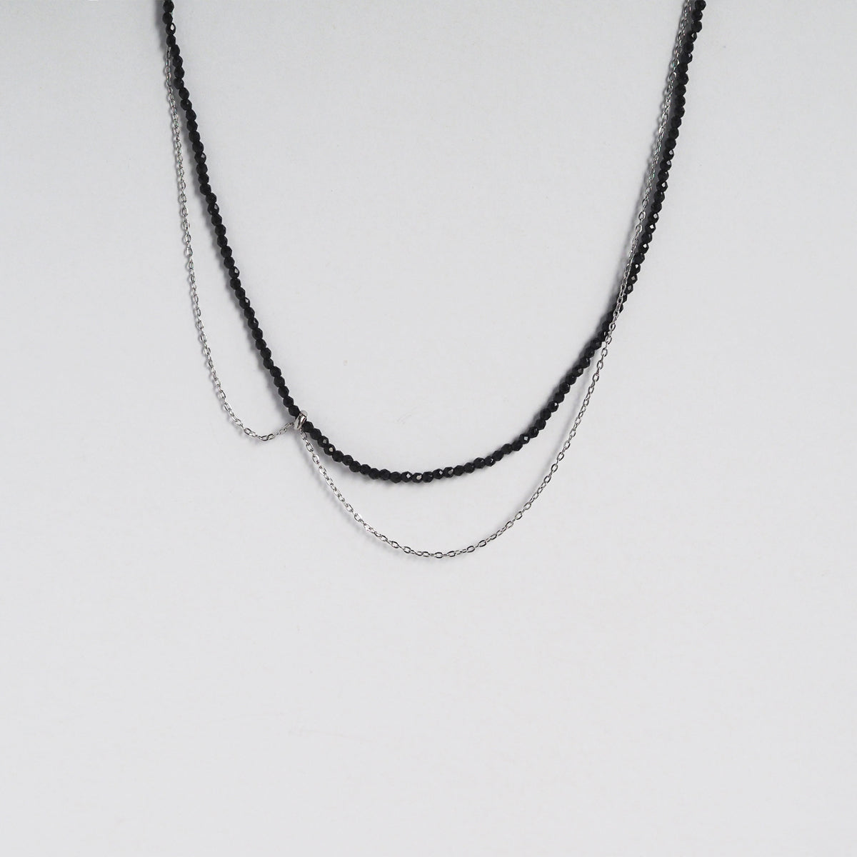 Alora Black Spinel Necklace