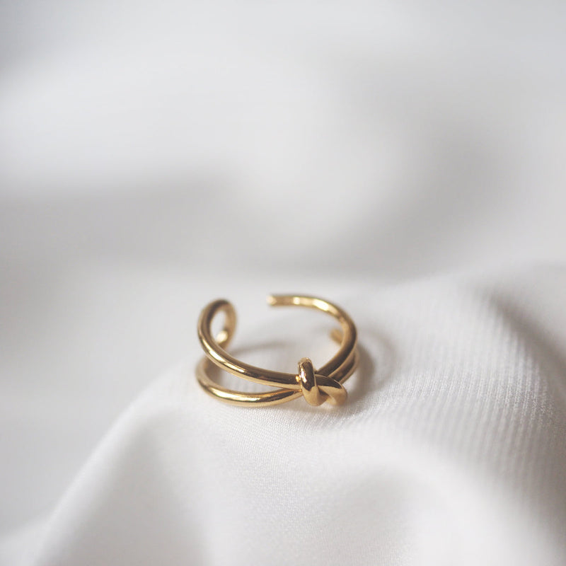 [Set of 2] Knot Ring