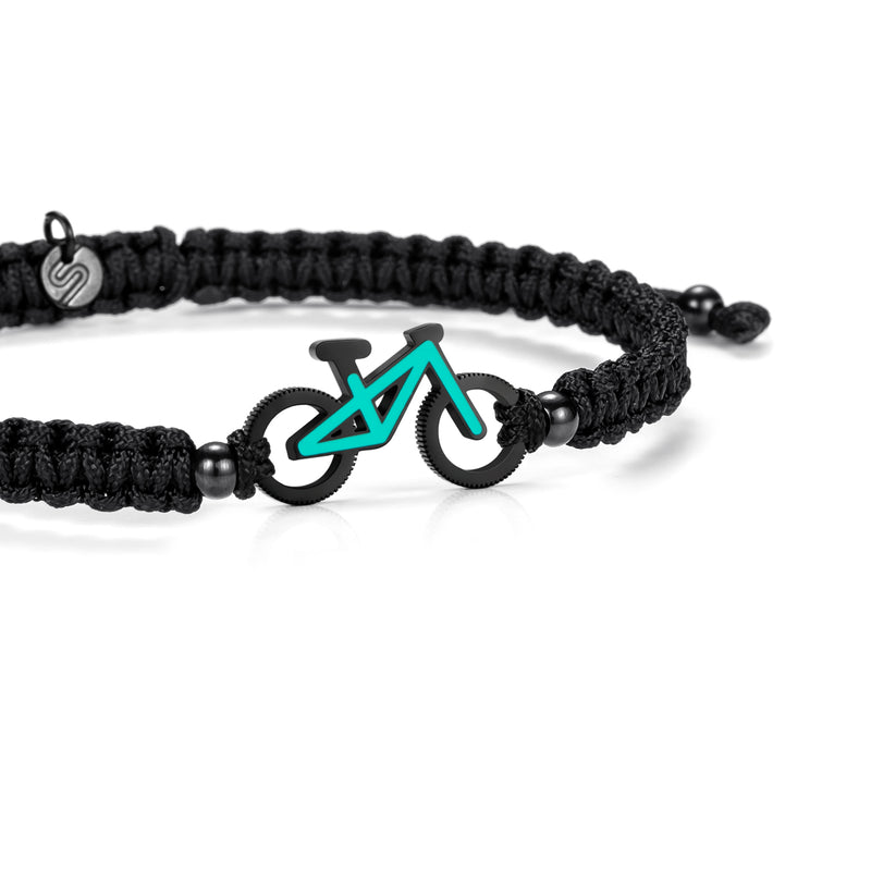 MTB MINT BIKE BRAIDED BRACELET