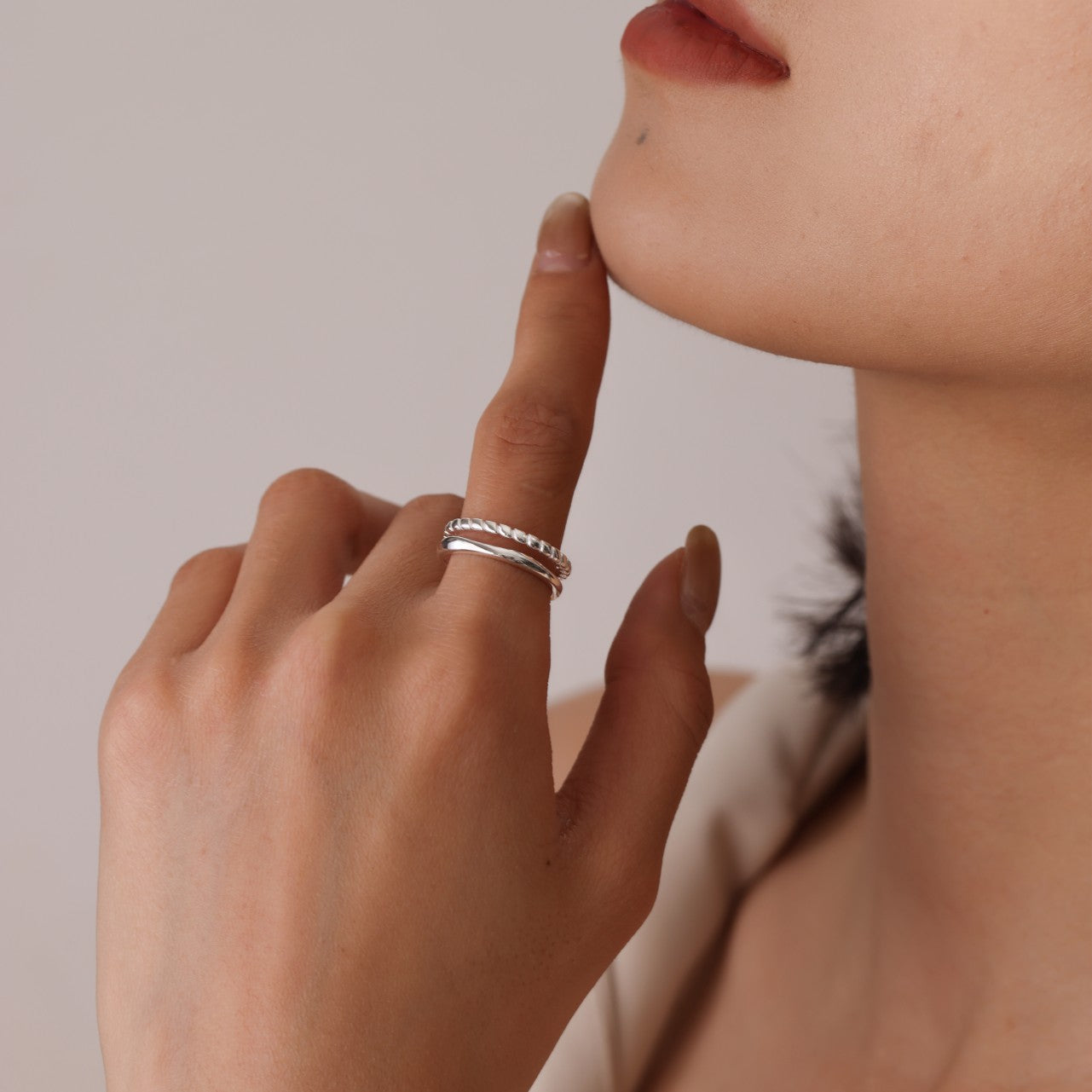 Cadence Layered Ring