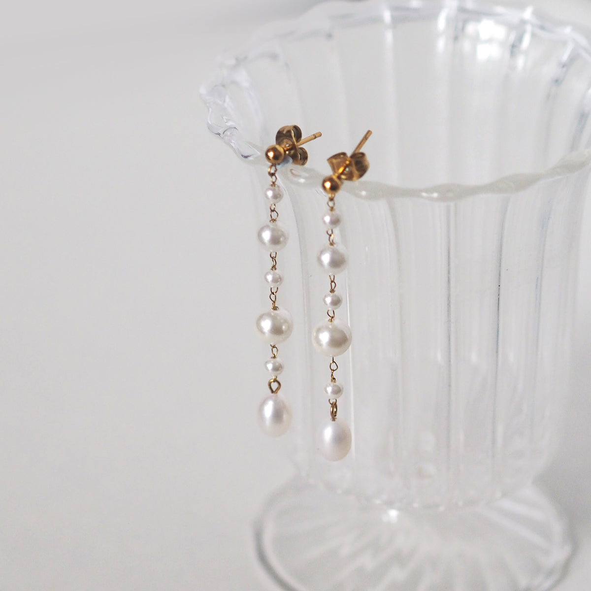 Hadley Pearls Drop Earrings