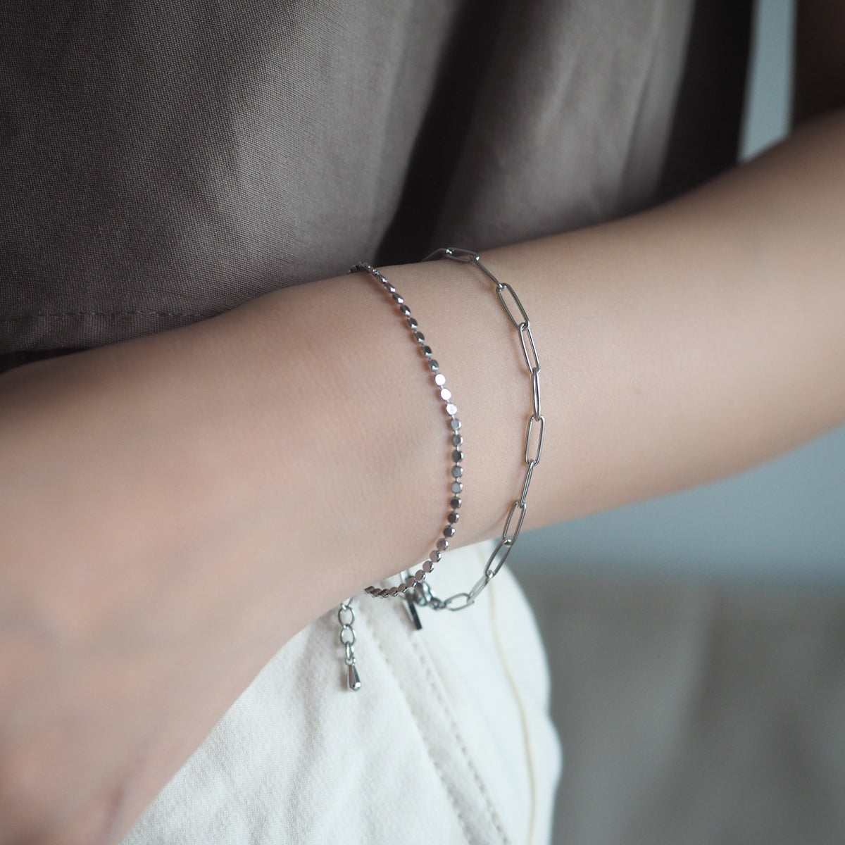 [Set of 2] Myra Chain Bracelet