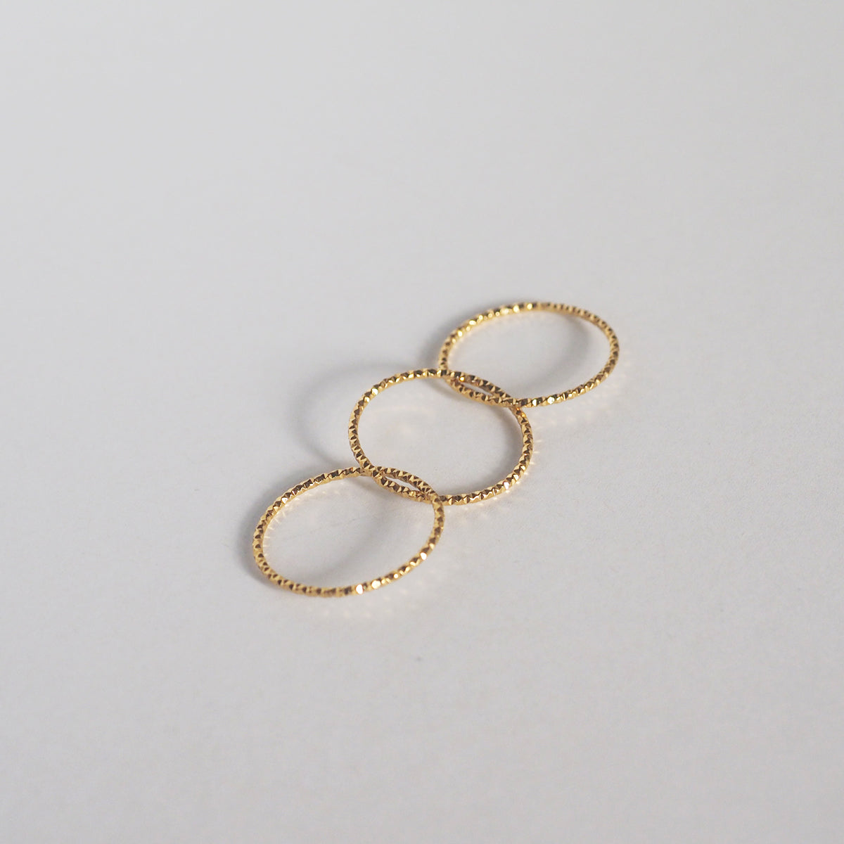 Delaney Layered Embossed Ring