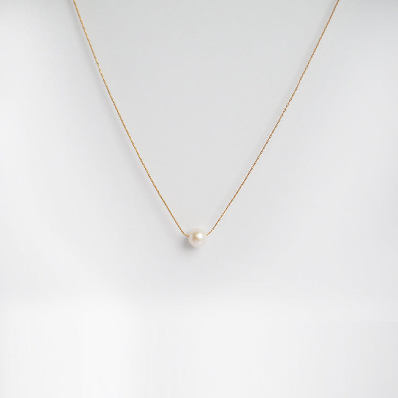 [Set of 2] Gabi Pearl Necklace