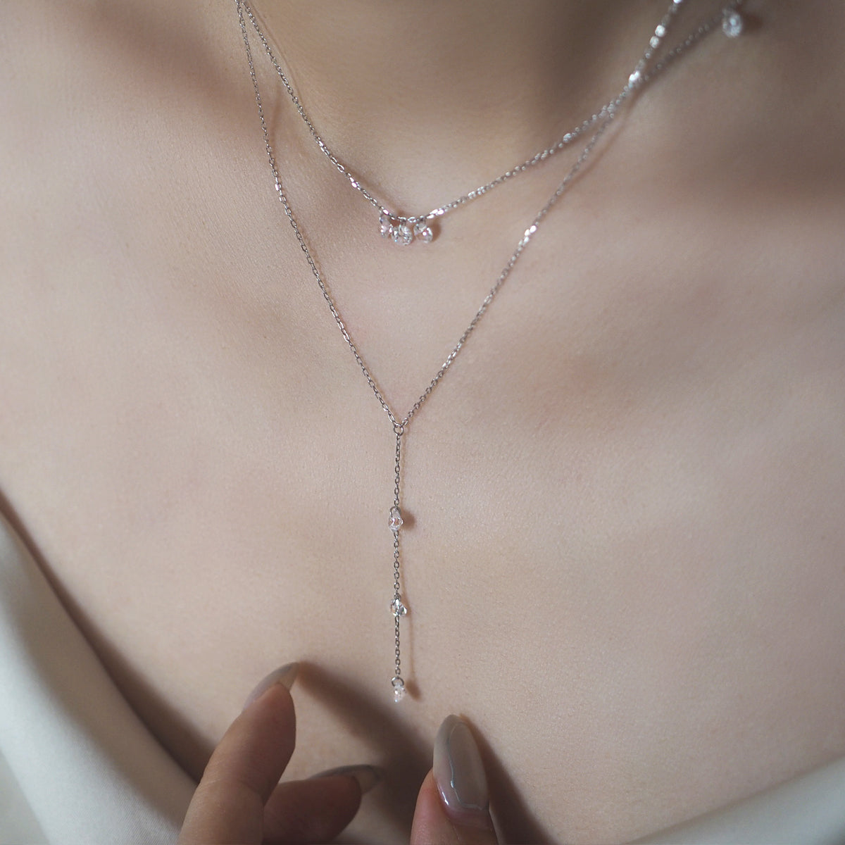 Sadie Zircon Necklace