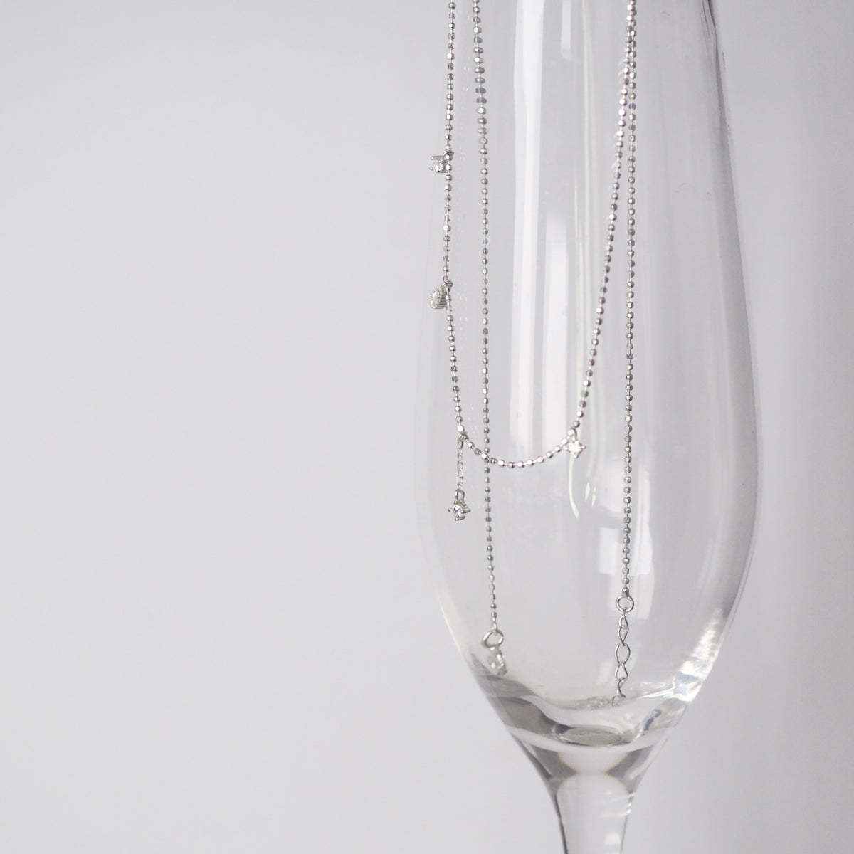 Raley Shinny Drop Necklace