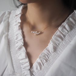 Mavis Gradual Pearls Necklace