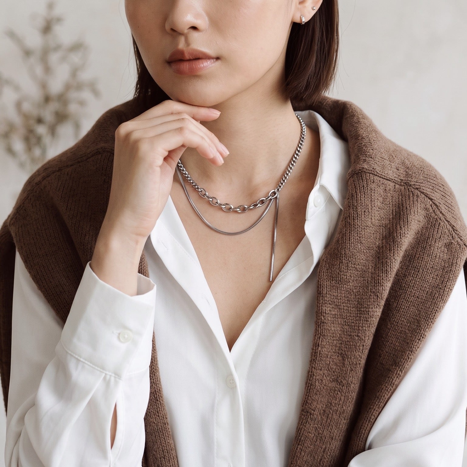 Lilo Tassel Chain Necklace