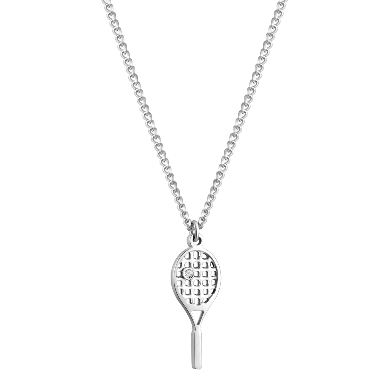 TENNIS CLUB NECKLACE SILVER