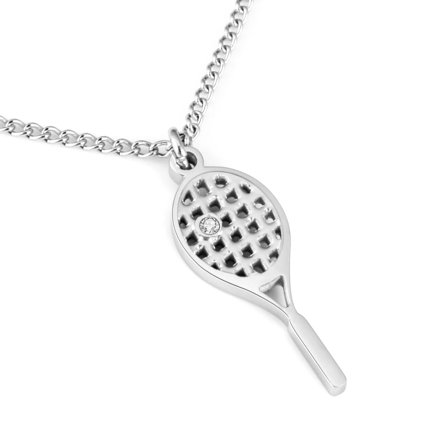 TENNIS CLUB NECKLACE SILVER