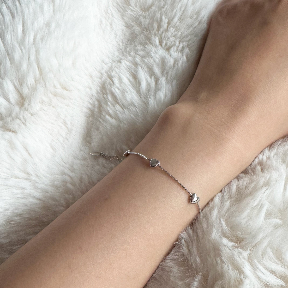 Hailey Heart Bracelet