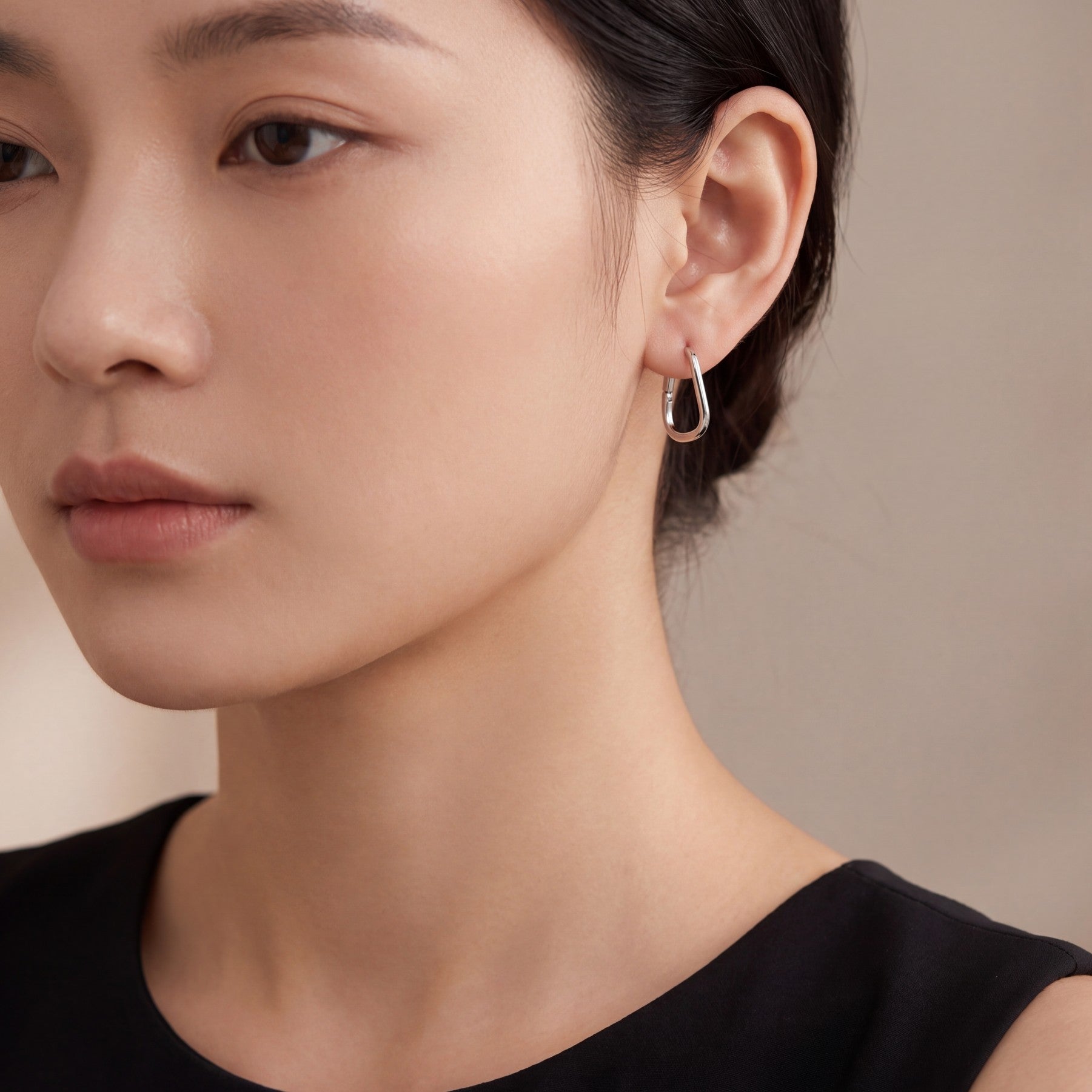 Abigail Irregular Hoop Earrings