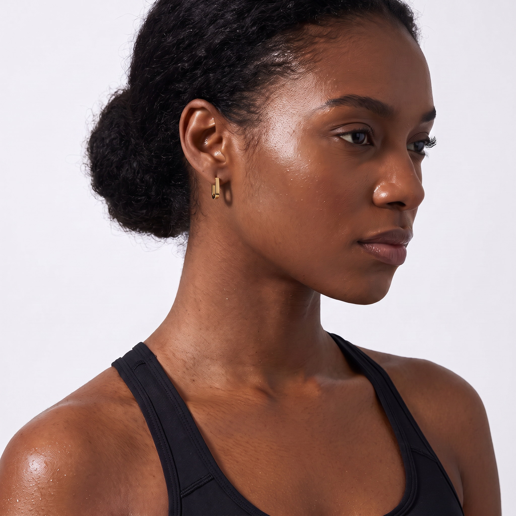 Pau Square Hoop Earrings