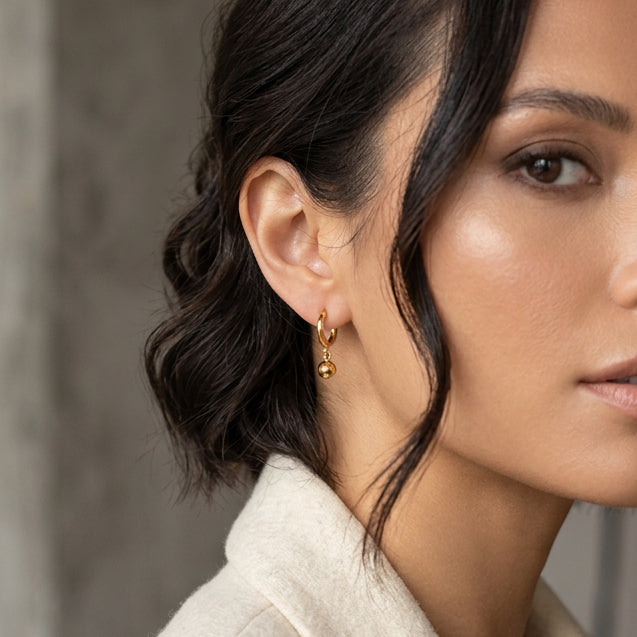 Blakely Ball Drop Earrings