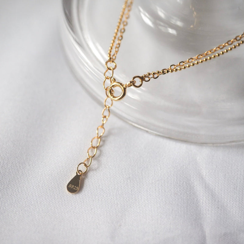 [Set of 2] Olivia Double Chain Bracelet
