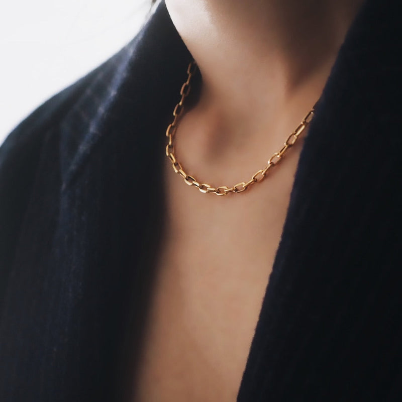 [Set of 2] Wan Chain Necklace