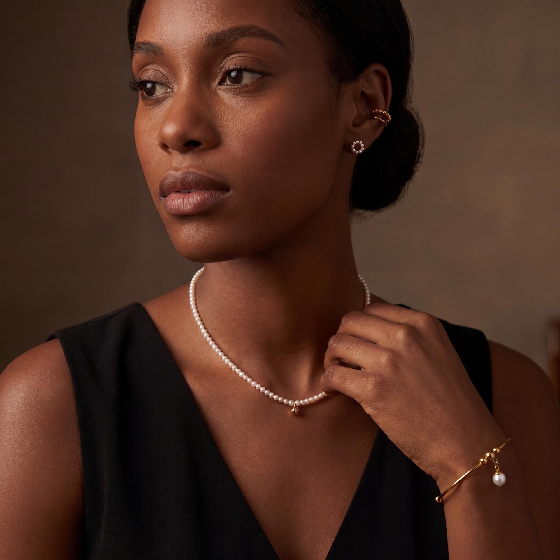 Jan Pearl Drop Bracelet