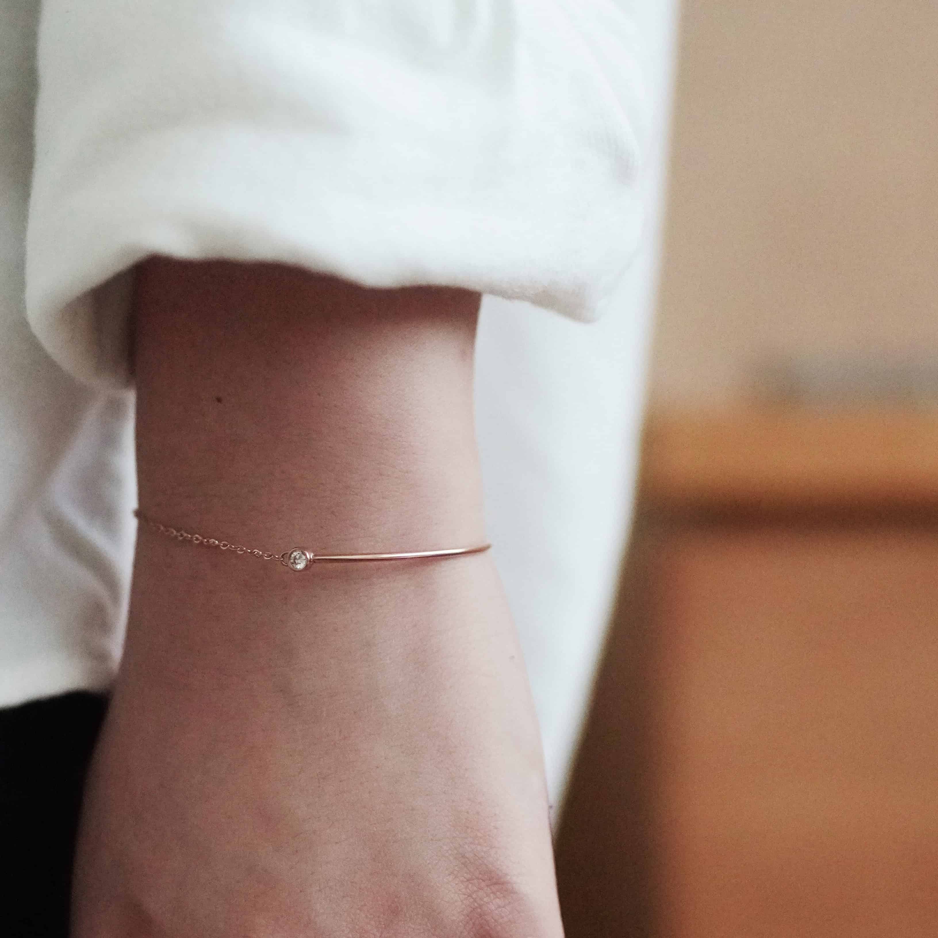 eclater jewelry's vera zirconia bracelet