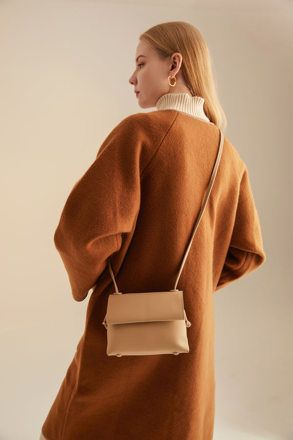 Fold Cross-Body Bag - Khaki