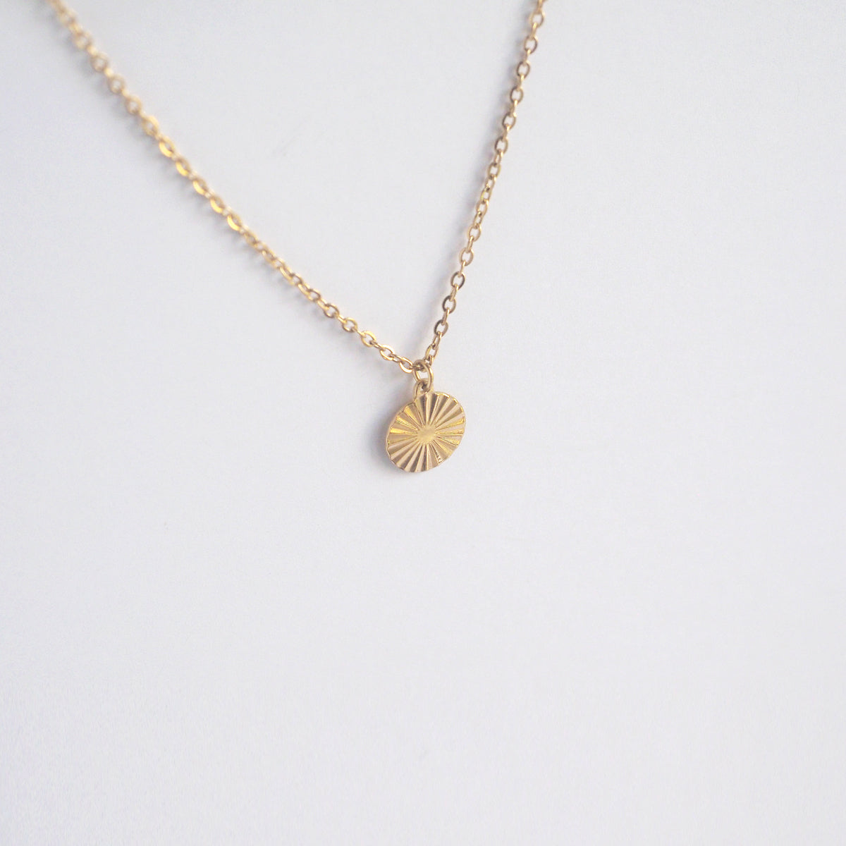 Leola Disc Necklace