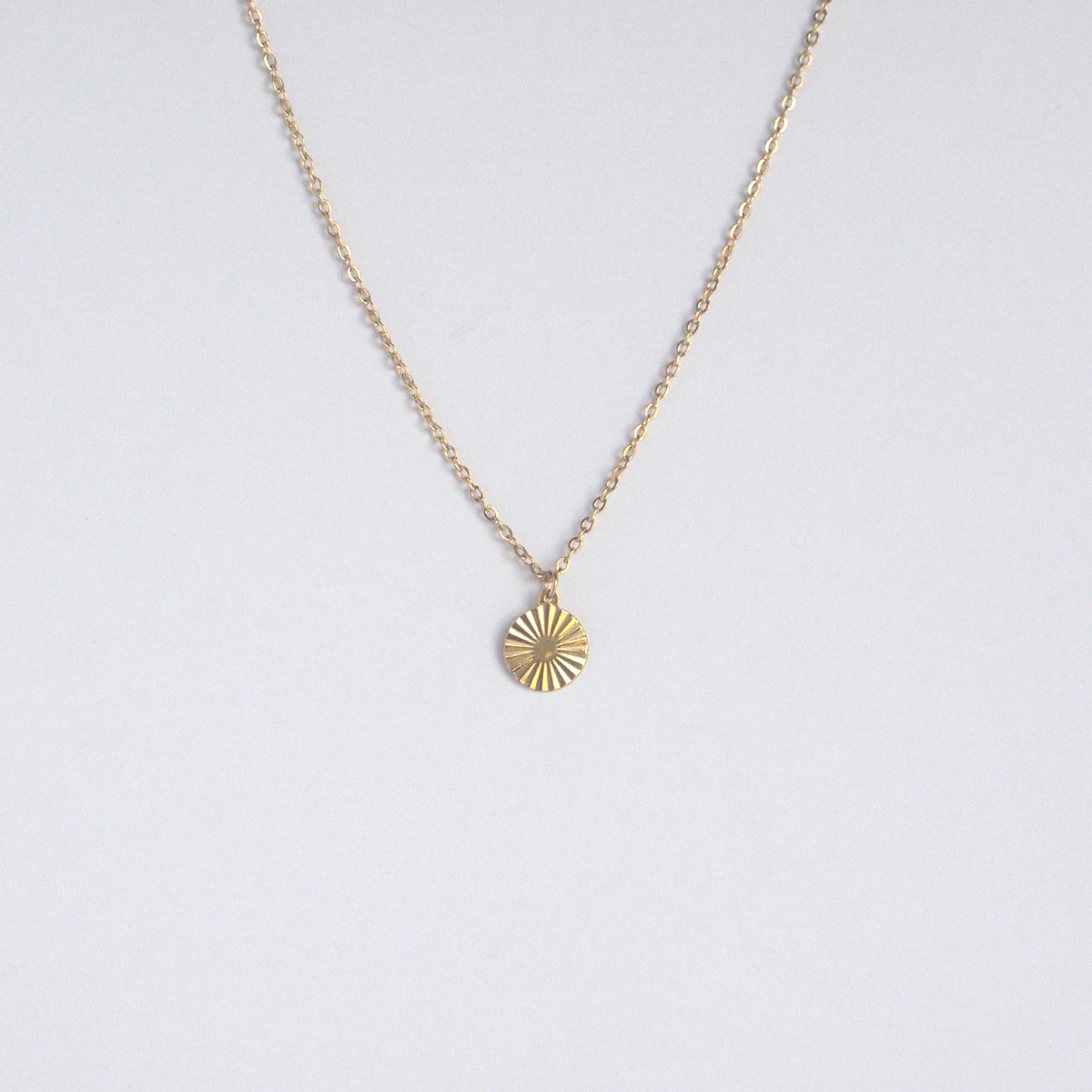 Leola Disc Necklace