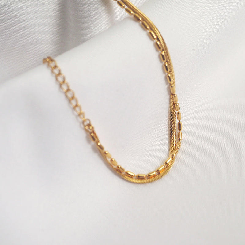 Marjie Double Chain Bracelet