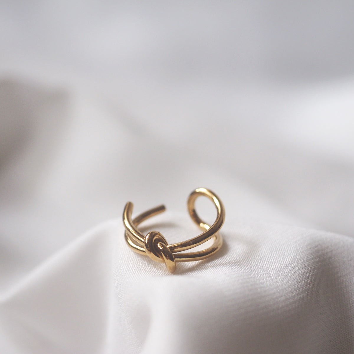 Knot Ring Dainty Delicate Subtle Minimalist Fashion Jewellery – éclater ...