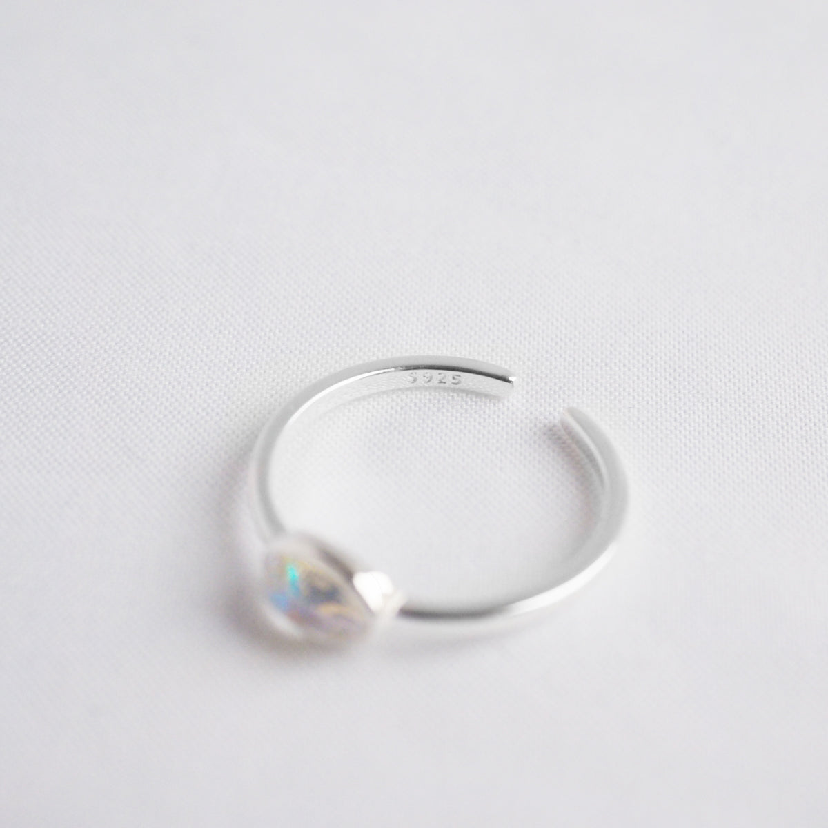 Anais Holographic Stone Ring