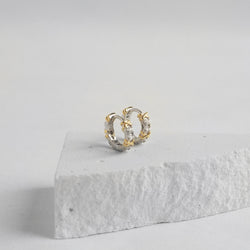 Helene Crystals Hoop Earrings