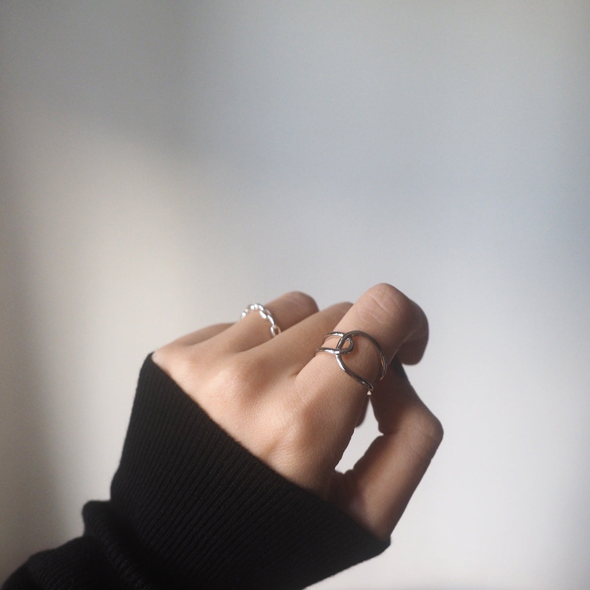 Linked Design Ring