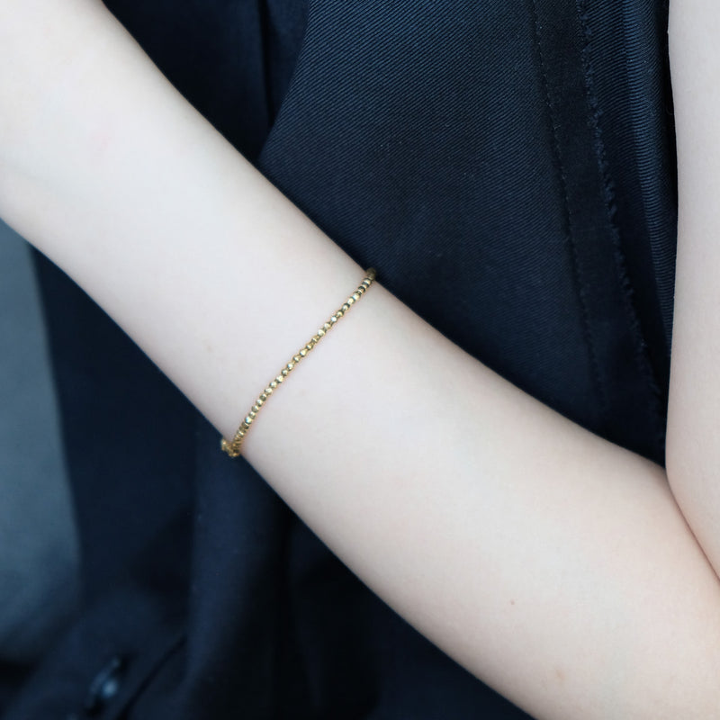 Mae Gold Bead Bracelet