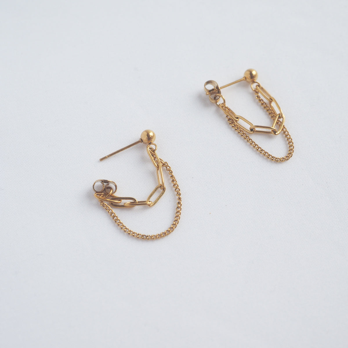 Jules Chain Drop Earrings