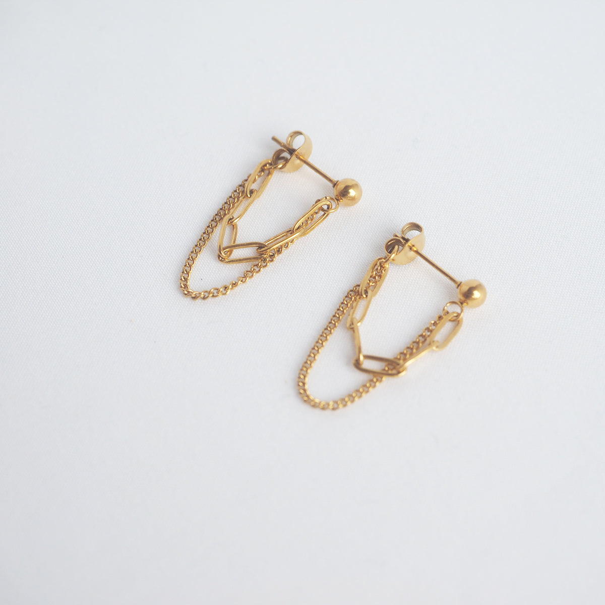 Jules Chain Drop Earrings