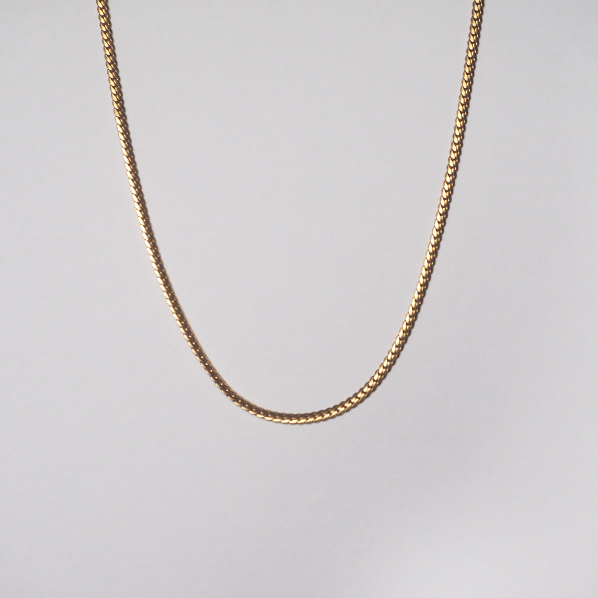 Evelina Herringbone Necklace