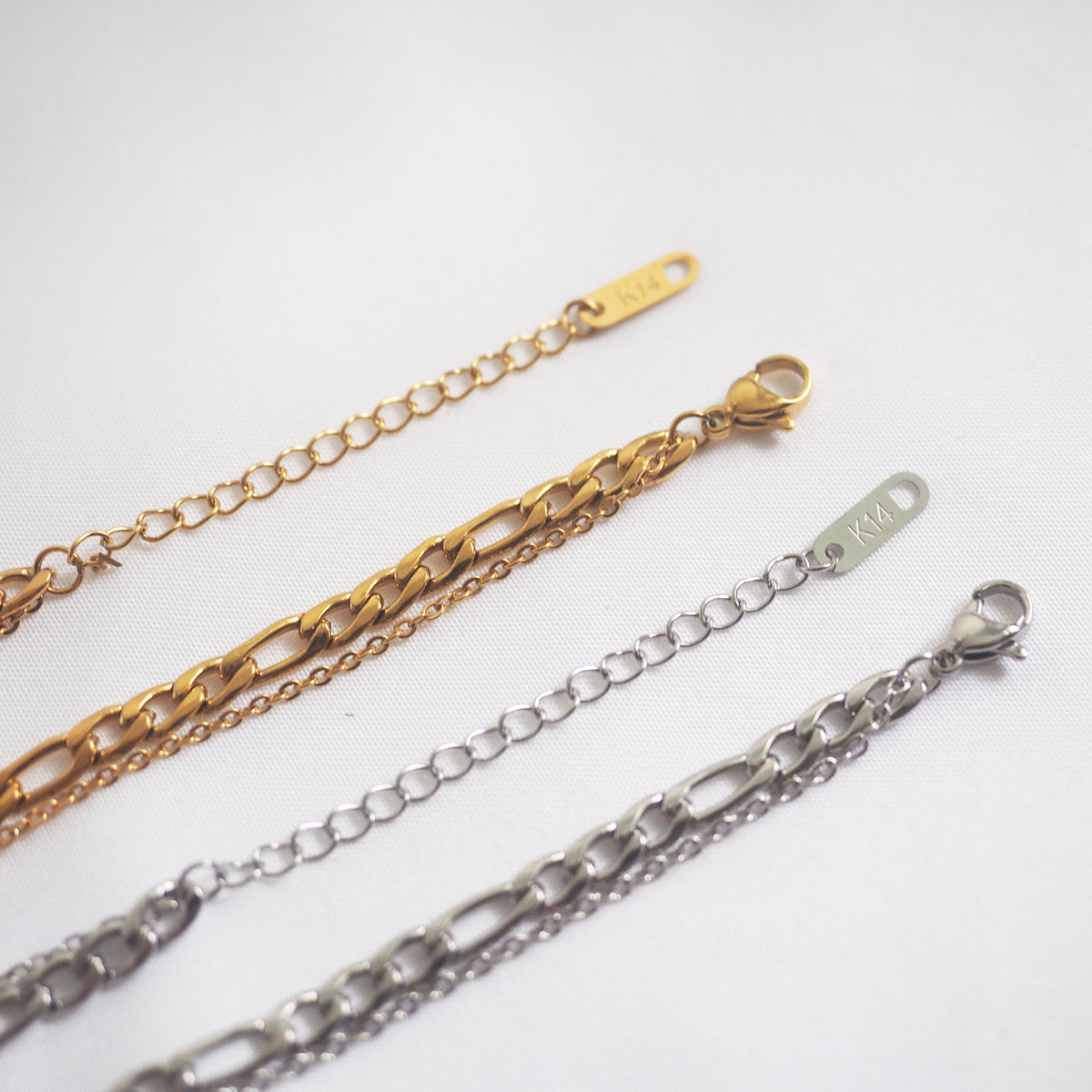 Roux Double Chain Necklace