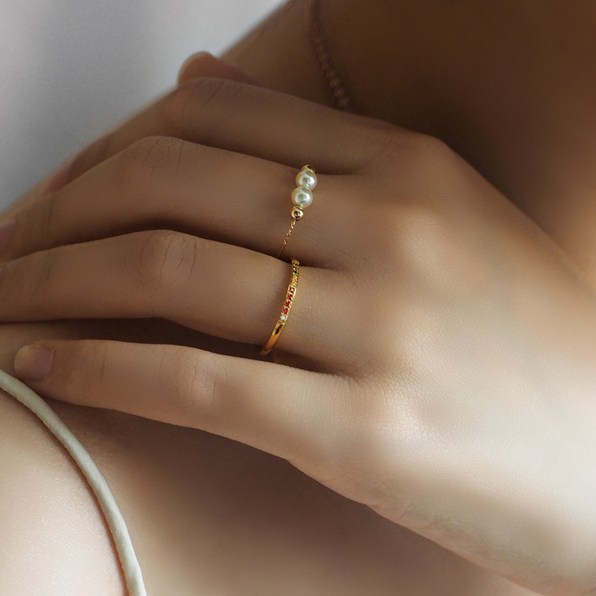 Aline Rainbow Ring - éclater jewellery