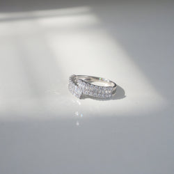 Pansy Cubic Zirconia Ring