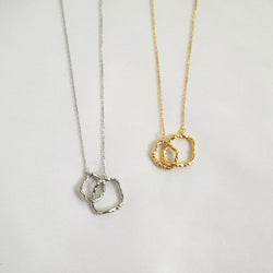 Manon Linked Hoop Necklace