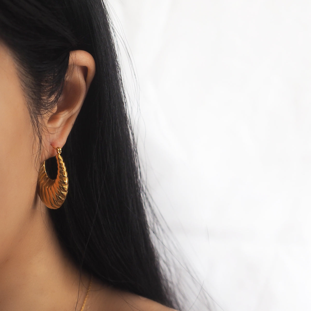 Caen Hoop Earrings